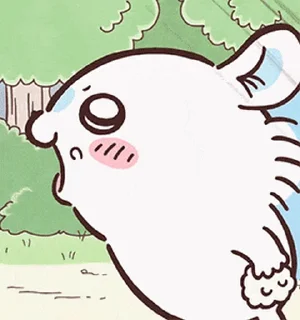 😊 emoji Chiikawa 吉伊卡哇 (2) @kal_pc Telegram sticker 15 of 50
