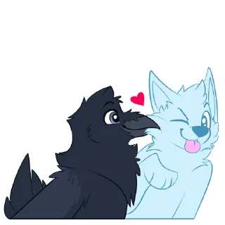 Sticker from Ravens by Pulexart.com