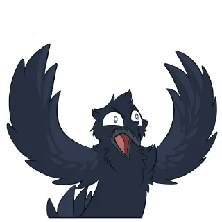 Sticker from Ravens by Pulexart.com