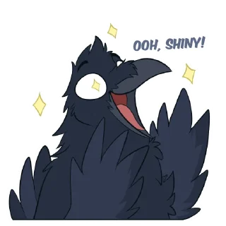 Sticker from Ravens by Pulexart.com