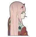 Sticker from Darling in the FranXX