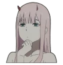 Sticker from Darling in the FranXX