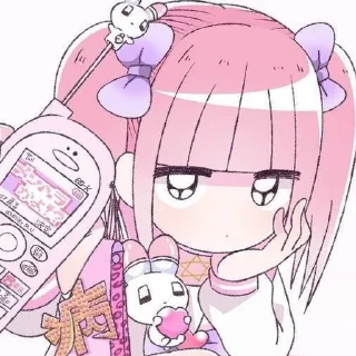 🌟 emoji Menhera chan @skalpelina Telegram sticker 2 of 25