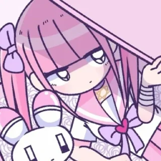 🌟 emoji Menhera chan @skalpelina Telegram sticker 18 of 25