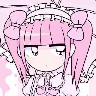 🌟 emoji Menhera chan @skalpelina Telegram sticker 12 of 25