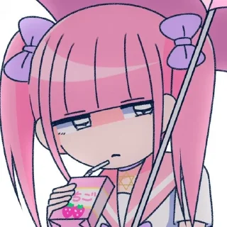🌟 emoji Menhera chan @skalpelina Telegram sticker 6 of 25