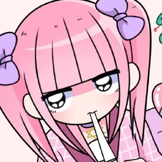 🌟 emoji Menhera chan @skalpelina Telegram sticker 8 of 25