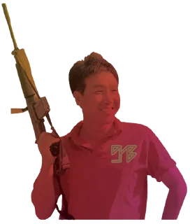 Sticker from Guns N' Bitcoin