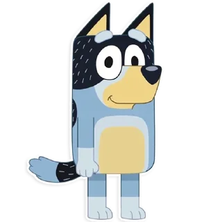 Sticker from Unofficial Bluey