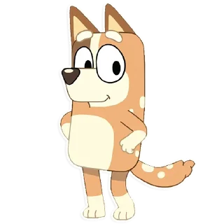 Sticker from Unofficial Bluey