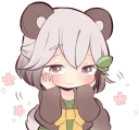 Sticker from Lovely Raccoon Girl by SR