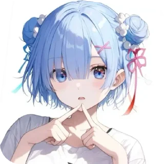 Re:Zero Rem sticker 2