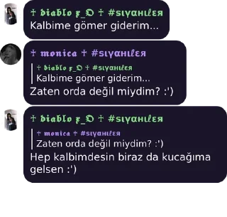 💜 emoji @HzMonicaa @AsenaUserBot Paketi 2 Telegram sticker 1 of 17