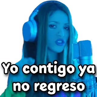 🙄 emoji Shakira Bzrp - @wastick_maydroid Telegram sticker 7 of 25