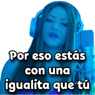 😉 emoji Shakira Bzrp - @wastick_maydroid Telegram sticker 4 of 25