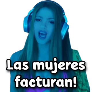 🤑 emoji Shakira Bzrp - @wastick_maydroid Telegram sticker 17 of 25