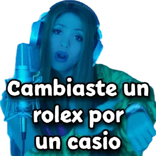 🕒 emoji Shakira Bzrp - @wastick_maydroid Telegram sticker 12 of 25