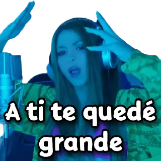 😂 emoji Shakira Bzrp - @wastick_maydroid Telegram sticker 3 of 25