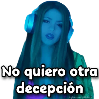 🙄 emoji Shakira Bzrp - @wastick_maydroid Telegram sticker 21 of 25