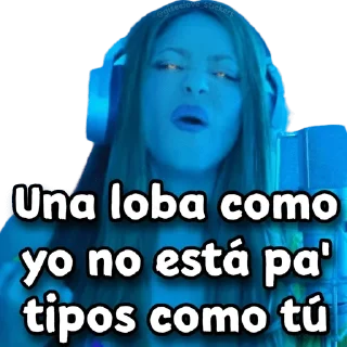 🐺 emoji Shakira Bzrp - @wastick_maydroid Telegram sticker 14 of 25