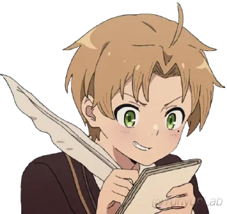 Sticker from Mushoku Tensei Lite
