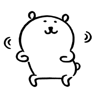 💃 emoji Kakao Joke bear 5 (Feat. Yay) Telegram sticker 18 of 24