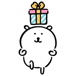 🎁 emoji Kakao Joke bear 5 (Feat. Yay) Telegram sticker 5 of 24
