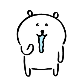 🤤 emoji Kakao Joke bear 5 (Feat. Yay) Telegram sticker 13 of 24