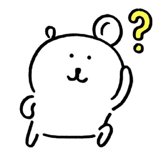 👂 emoji Kakao Joke bear 5 (Feat. Yay) Telegram sticker 8 of 24