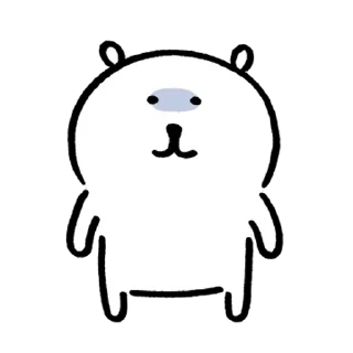 😨 emoji Kakao Joke bear 5 (Feat. Yay) Telegram sticker 24 of 24