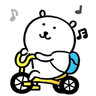 🚲 emoji Kakao Joke bear 5 (Feat. Yay) Telegram sticker 12 of 24