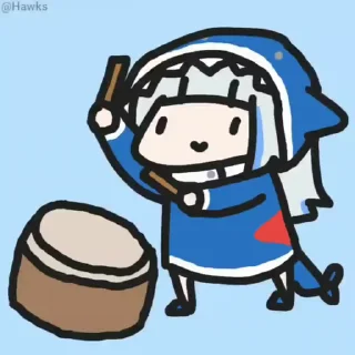 🥁 emoji @Koe_lek's SmudgeLord Vid Telegram sticker 16 of 19