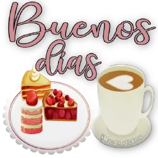 Sticker from Hola, saludos by Vane ♾