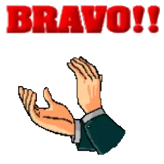 👏 emoji Saludos casuales by Vane ♾ Telegram sticker 9 of 120
