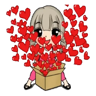 ❤️ emoji Stickers casuales nuevos by Vane ♾ Telegram sticker 16 of 120