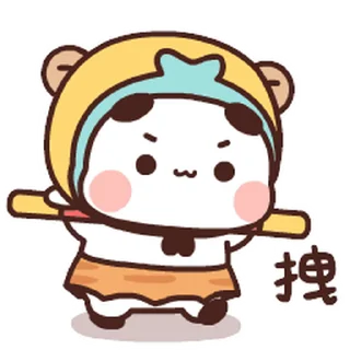 Sticker from 一二第15 彈 (熊貓一二) @kal_pc