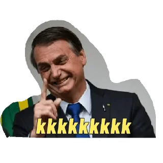 😄 emoji Bolsonaro ¦ @figurinhasWa Telegram sticker 14 of 95