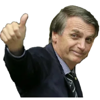 😁 emoji Bolsonaro ¦ @figurinhasWa Telegram sticker 17 of 95
