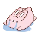 😭 emoji ✎cutz֟፝inhosᐢ. ֑ .ᐢ @stickersdaManu Telegram sticker 14 of 48