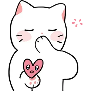 Sticker from ✎ ᴄᴜ֟፝ᴛ ᴄᴀ֟፝ᴛs ⦮⭑̤̫⦯ @stickersdaManu