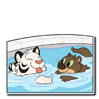Sticker from White Tiger 2