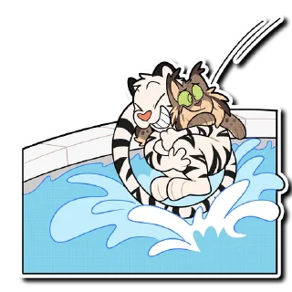 Sticker from White Tiger 2