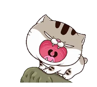 😒 emoji fat cat Ami 8(EN) @RekcitsEnilbot Telegram sticker 1 of 24