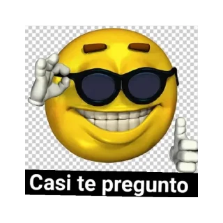 😎 emoji la wea esa amarilla Telegram sticker 9 of 31