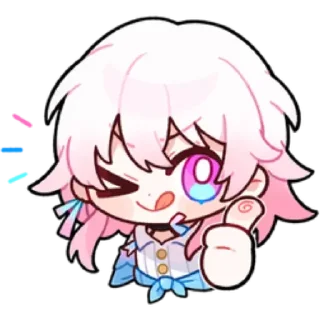 😊 emoji honkai: star rail Telegram sticker 6 of 20