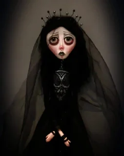 Sticker from Dead Dolls