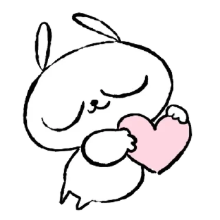 💞 emoji ꒰ ➤ пес ֗ ♡ @nkplz ꒱ Telegram sticker 3 of 40