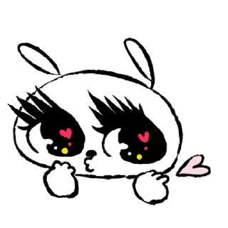 💞 emoji ꒰ ➤ пес ֗ ♡ @nkplz ꒱ Telegram sticker 23 of 40