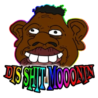 Sticker from https://t.me/NiggerCalls