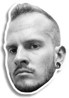 Sticker from ESOTERIC HAMMERISM